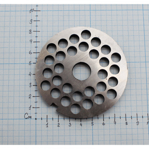 Решетка пром.мясорубки №3 МИМ-300.01.010 без бурта
