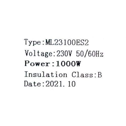 Мотор пылесоса моющий 1000W D143 H152.5 11ME03