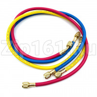 Шланг заправочный 0,9м 1/4-5/16 800-4000Psi  комплект 3шт