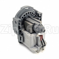 Насос Hanyu 9011229 30W, круглый, 4 защелки, клеммы назад ПММ  Hansa Midea 674000600154