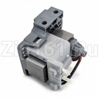 Насос Hanyu 9011229 30W, круглый, 4 защелки, клеммы назад ПММ  Hansa Midea 674000600154