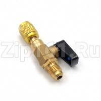 Переходник с краном CBFF-1CBFF-1 (1/4SAE F * 1/4 SAE M)