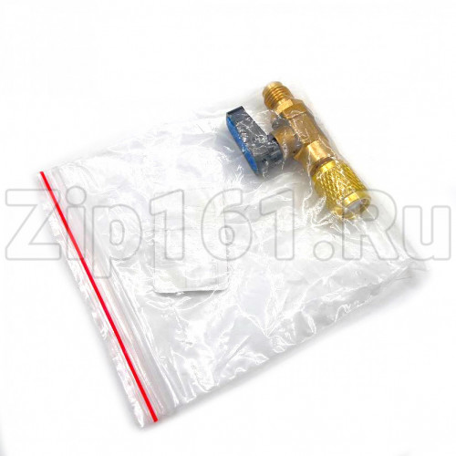 Переходник с краном CBFF-1CBFF-1 (1/4SAE F * 1/4 SAE M)