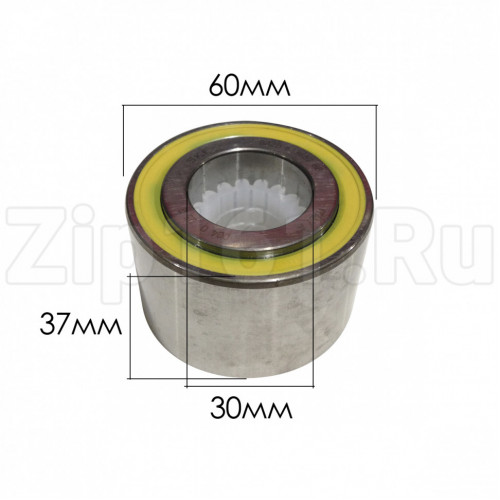 Подшипник BA2B 30x60x37 (двухрядный) Electrolux 1240463008