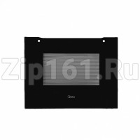 Внешнее стекло духового шкафа в сборе Midea 12971100A64595