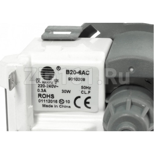 Помпа 30W HANYU 9010209 на защелках 8шт клеммы сзади раздельно